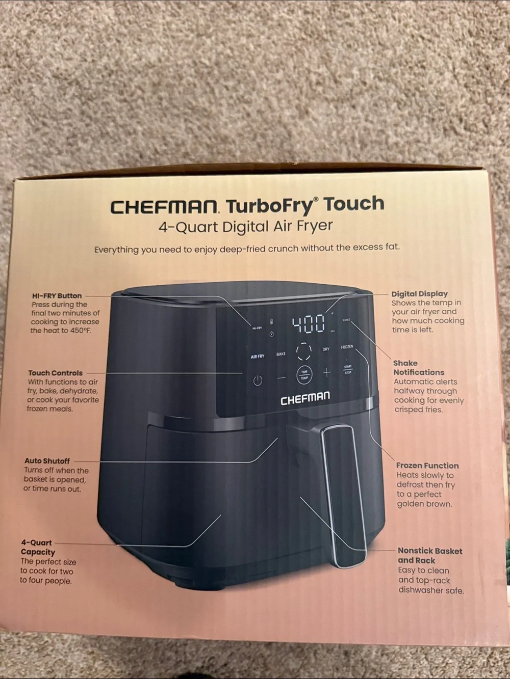 Chefman Turbofry touch